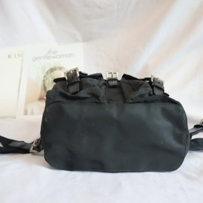 Prada classic nylon backpack black Prada 背包 Prada 背囊 黑色-1