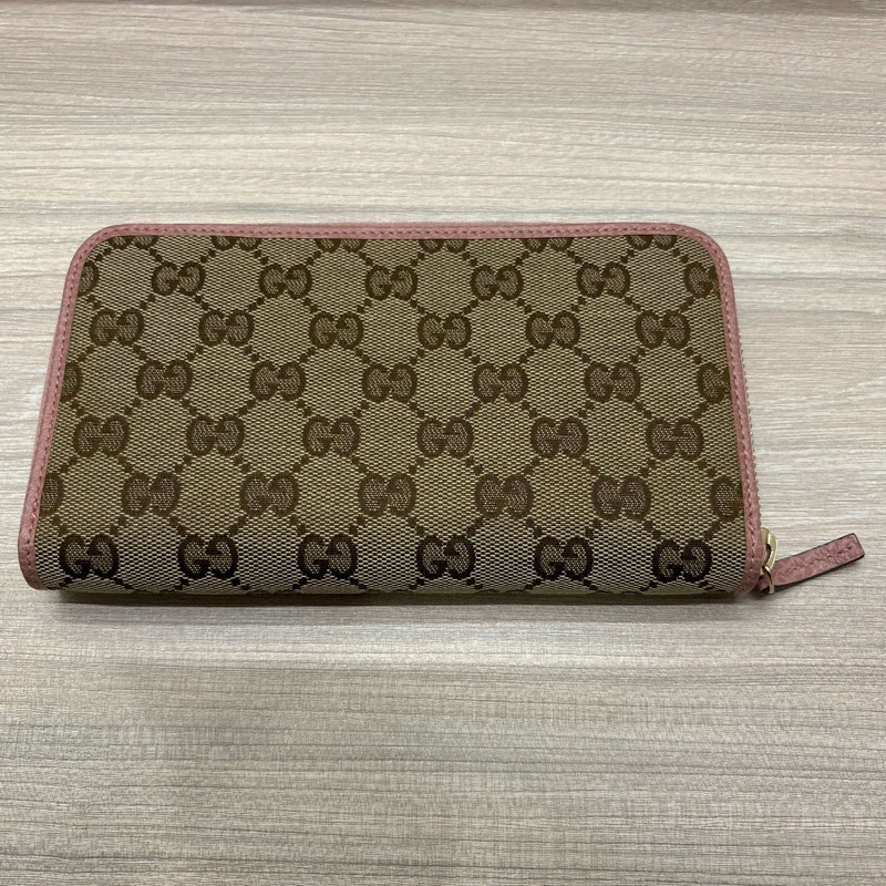 gucci拉鍊長夾，長20cm，高11cm. 寬2cm-5