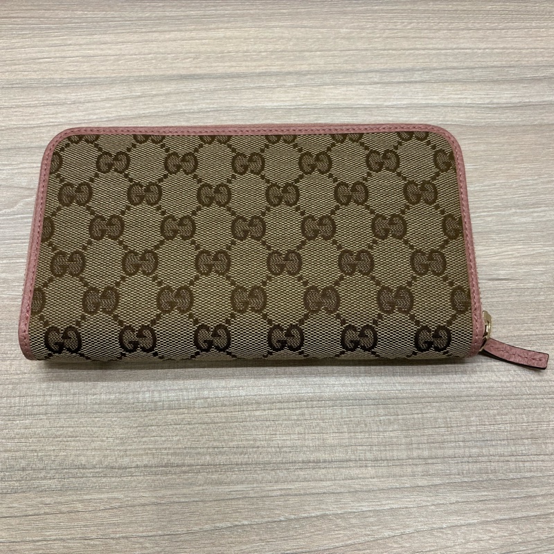 gucci拉鍊長夾，長20cm，高11cm. 寬2cm-7
