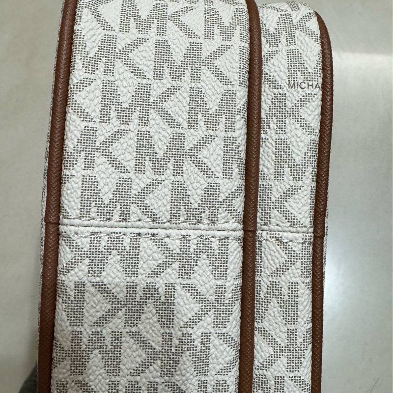Michael Kors 老花白雙層鏈條方包-2