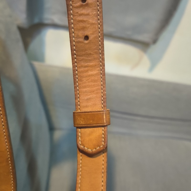 【五月感恩月❤️】限時超殺回饋降價⏰㊣✨Christian Dior✨迪奧 CD 駝色 老花 牛皮 肩背包 郵差包 信封包 斜背包/二手包/保證正品🌳二手樹屋🌳-30