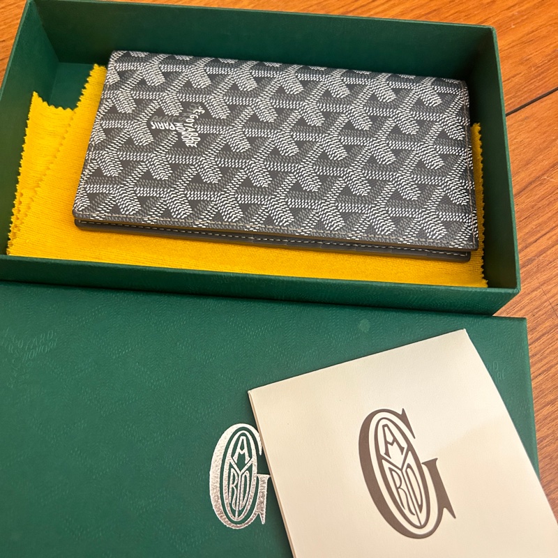 goyard 超美灰色長夾 超甜 男友的 亂賣-0