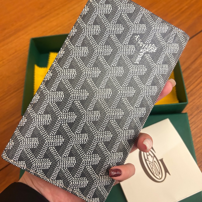 goyard 超美灰色長夾 超甜 男友的 亂賣-3