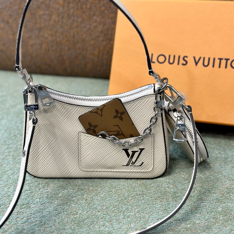 ✨全新全配✨#LV #芯片款 #EPI #水波紋 #Marellini 三合一 肩背包 斜背包-18