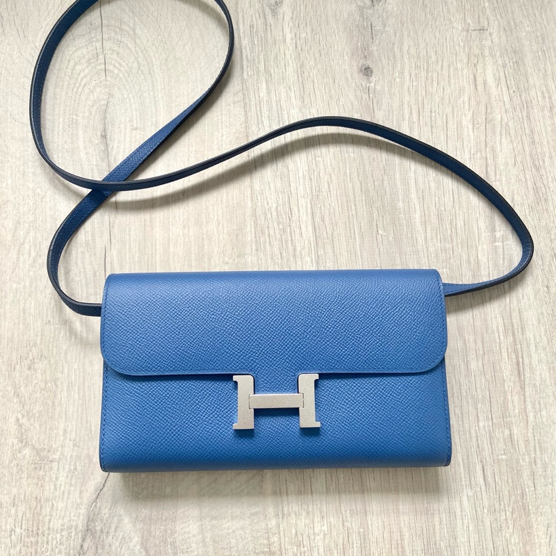 愛馬仕 Hermes constance long康康長夾（附訂製背帶）-0