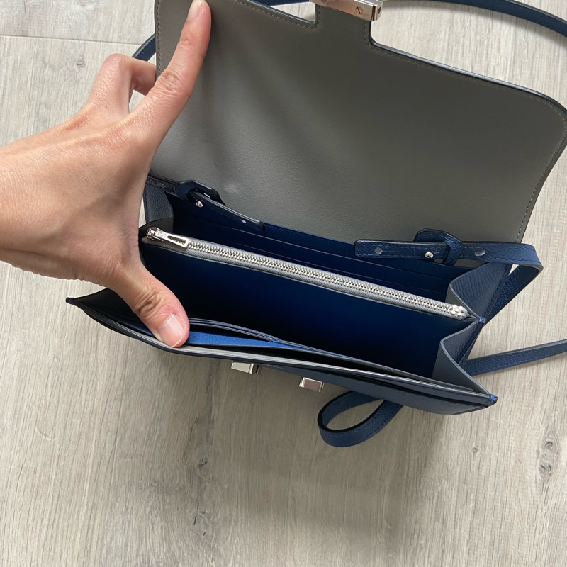 愛馬仕 Hermes constance long康康長夾（附訂製背帶）-5