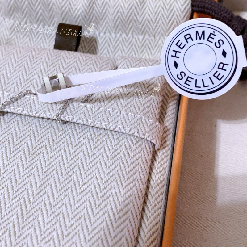 Hermes Mini Pop H白銀項鍊-6