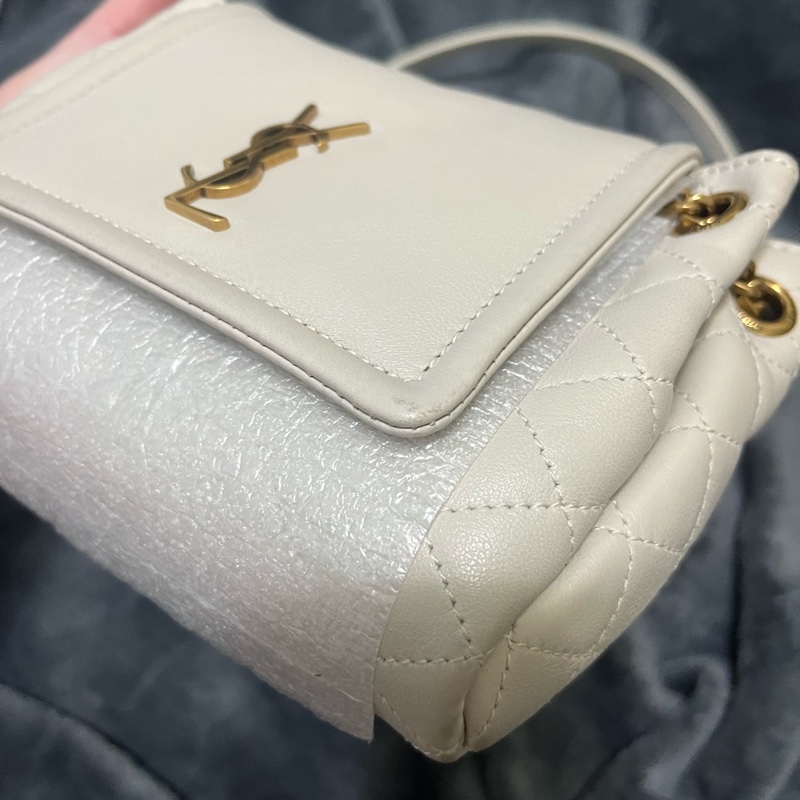 售出 YSL nolita 白色-12