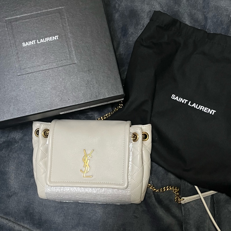 售出 YSL nolita 白色-15