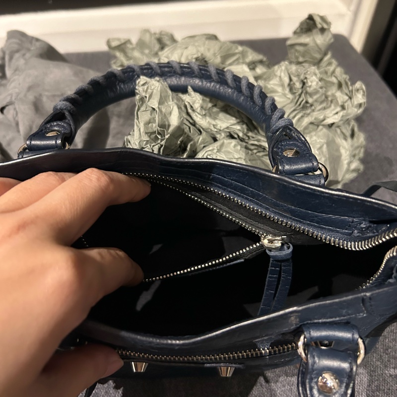 balenciaga mini city(深藍)-13