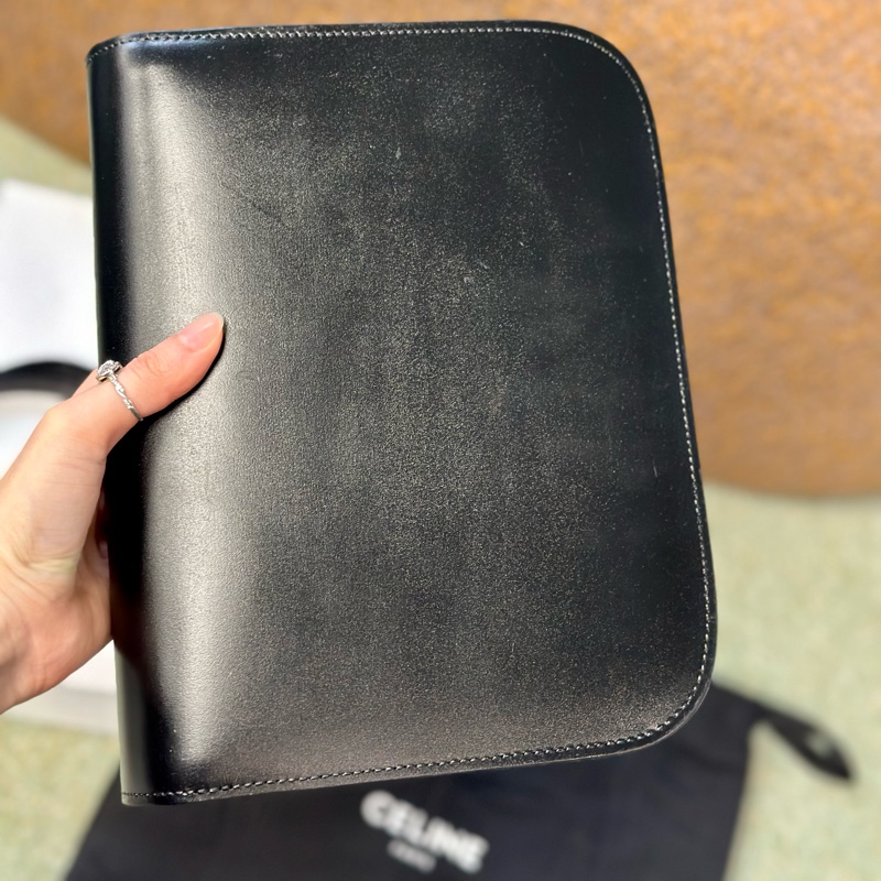 🔥全網最低價🔥#Celine #賽琳classic #box #豆腐包 #方塊包 中號-18