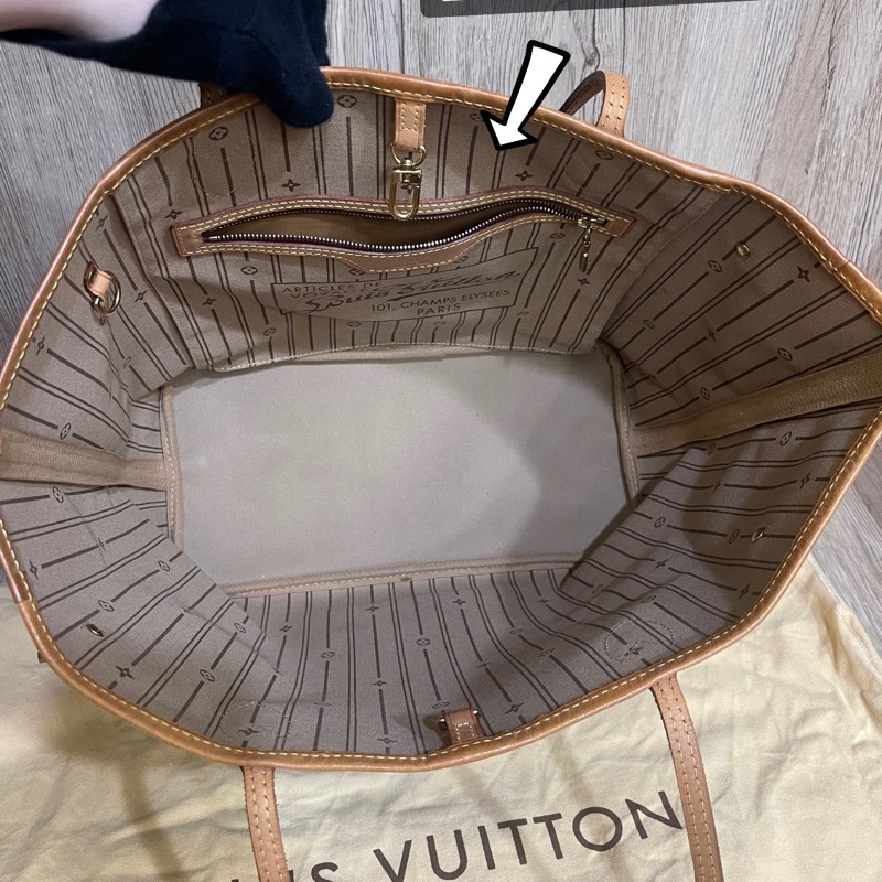 （已售出‼️）Lv Neverfull mm 中款 （整體包況很新❗️經典款便宜賣‼️）-3