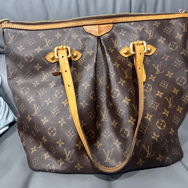 LV Palermo 大款肩背斜跨托特包-0