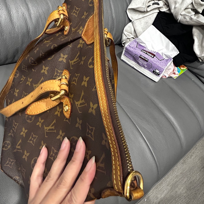 LV Palermo 大款肩背斜跨托特包-2