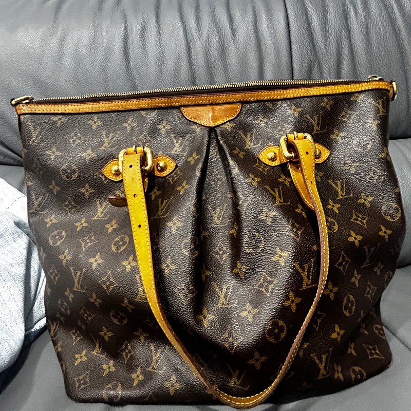 LV Palermo 大款肩背斜跨托特包-4