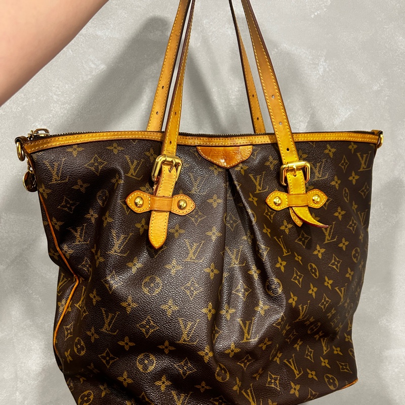 LV Palermo 大款肩背斜跨托特包-6