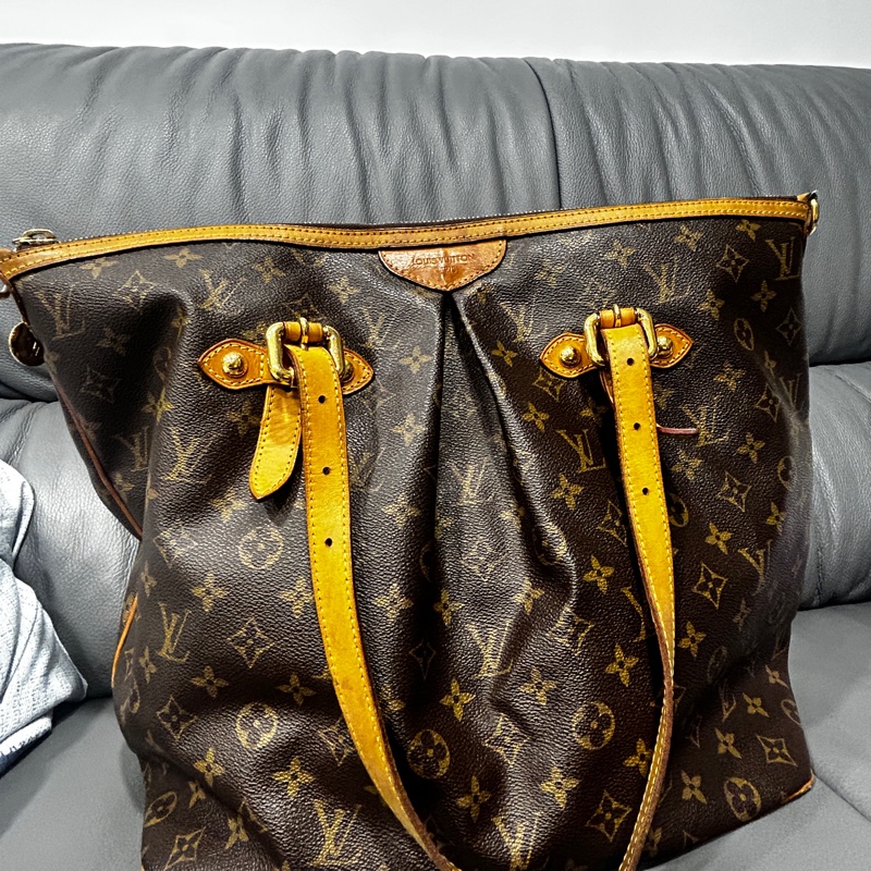 LV Palermo 大款肩背斜跨托特包-7