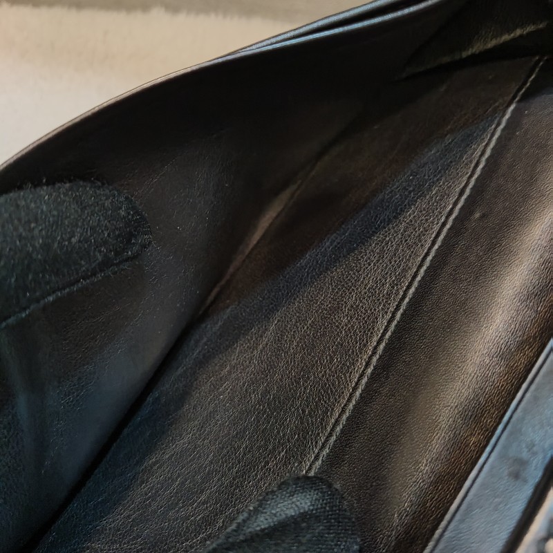 ‼️老闆出國不在‼️限時一週亂賣🚀㊣✨ Bottega Veneta ✨寶緹嘉 黑色 BV 皮革 編織 皮夾 錢包 薄款 長夾 薄長夾/二手皮夾/二手精品/保證正品-39