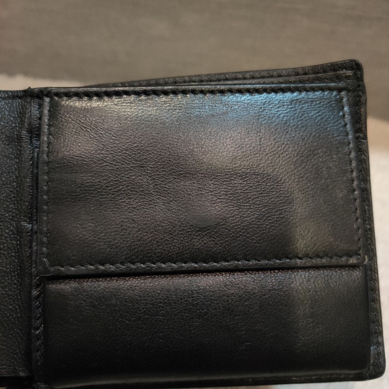 ㊣✨BALENCIAGA✨巴黎世家 （附防塵袋）黑色 雷射雕花 對折 短夾 皮夾 錢包/二手皮夾/二手精品/保證正品🌳二手樹屋🌳-40