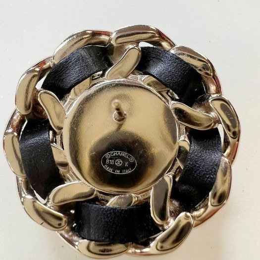 Chanel 絕美的皮穿鍊珍珠耳環-5