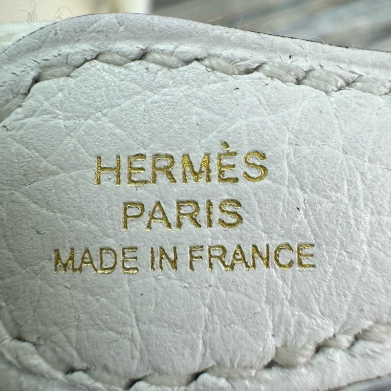 #HERMES Mini Evelyne 16 新白色金扣-21
