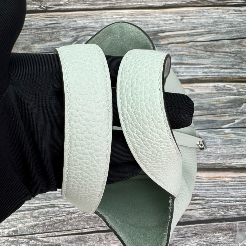 #HERMES Picotin 18 菜籃子 冰晶灰銀扣-21