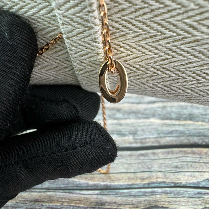 #HERMES Mini Pop H #項鍊 小雞黃/玫瑰金-8