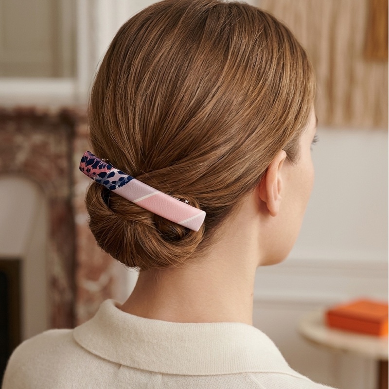 Hermes正品全新彈簧髮夾 附盒子-8