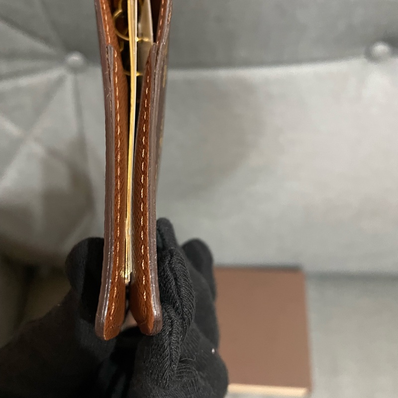 LOUIS VUITTON LV 路易威登 原花 PVC塗層帆布 6孔活頁/手帳/筆記本套/護照夾-13