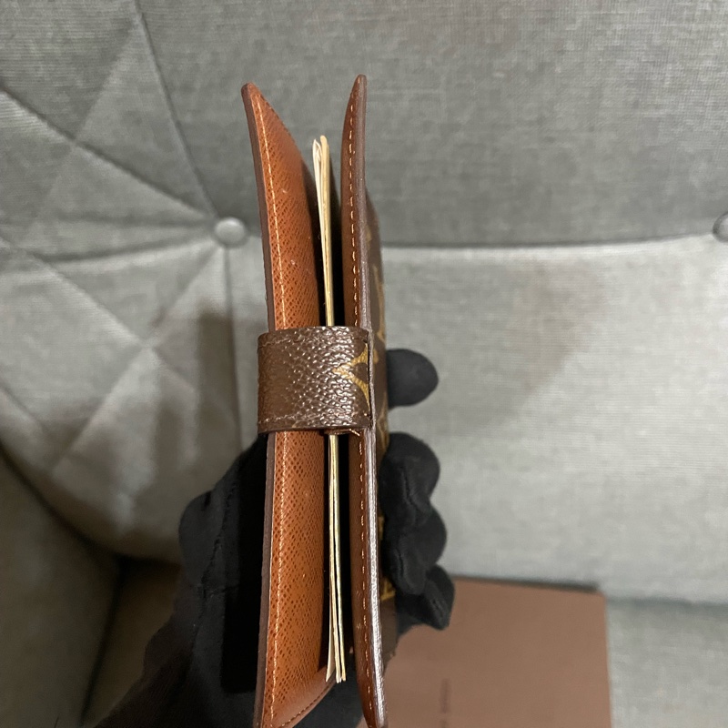 LOUIS VUITTON LV 路易威登 原花 PVC塗層帆布 6孔活頁/手帳/筆記本套/護照夾-20