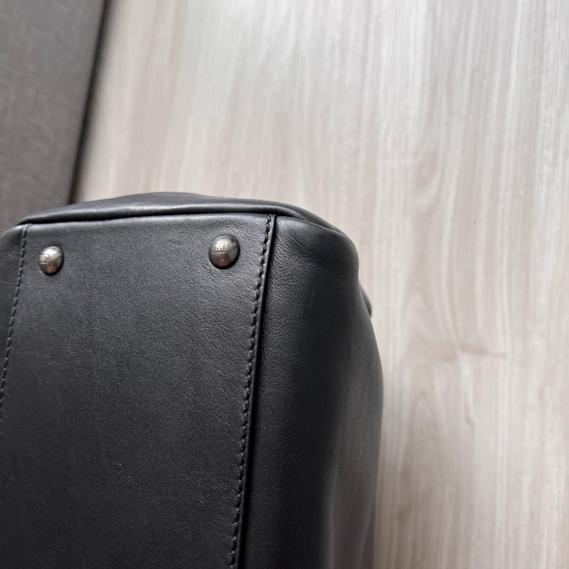 🤎 🐆Fendi 牛皮+豹紋馬毛peekaboo 大包現在很難有 不要錯過  原價192000 割愛47800 尺寸40/32/12 9成新 正常使用痕跡 高標繞道 #有背帶-12