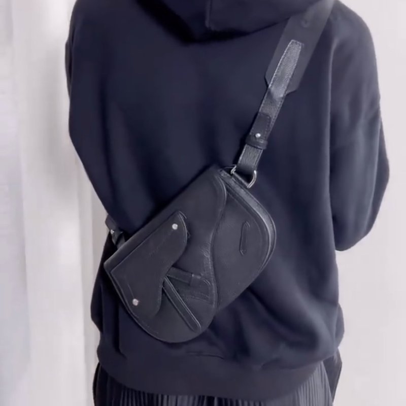 DIOR 馬鞍包 馬鞍胸包-3