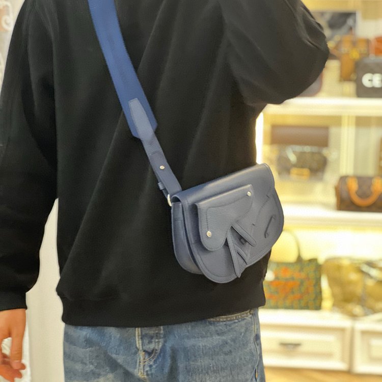 DIOR 馬鞍包 馬鞍胸包-4