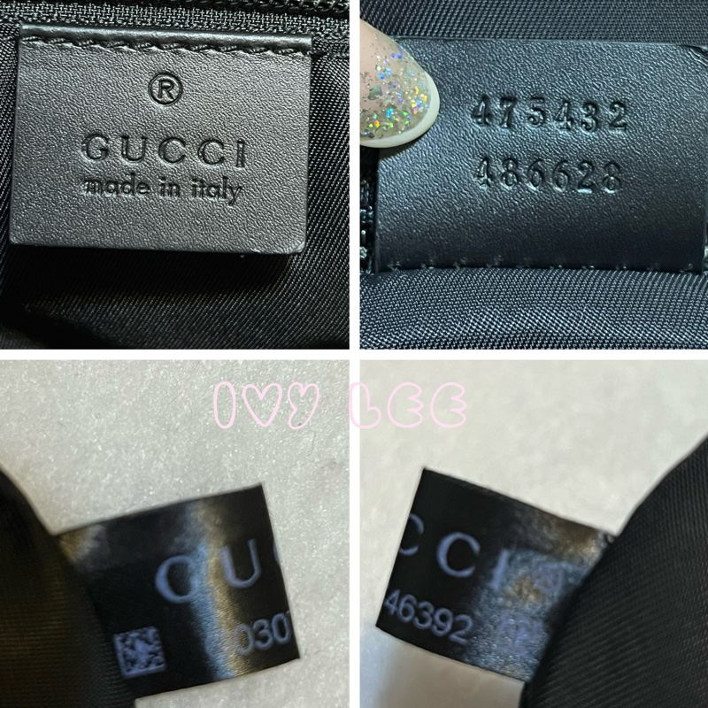GUCCI GG Supreme（已售出） 綠紅織帶帆布翻蓋斜背包 肩背包 475432 近新 二手精品-15