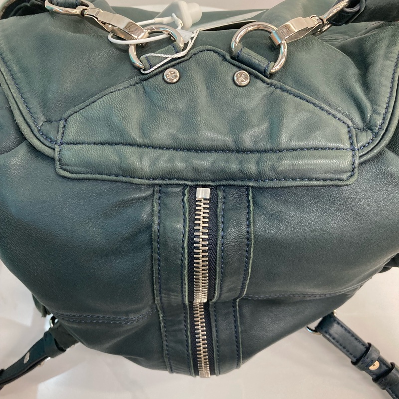 亞力山大王 Alexander Wang Marti Backpack 系列雙肩背包 單肩斜挎 復古綠 軍綠 多用途-20