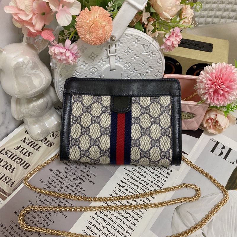 GUCCI經典手拿包腋下包鏈條包-2