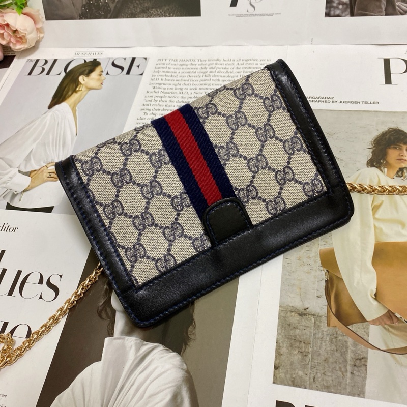 GUCCI經典手拿包腋下包鏈條包-7