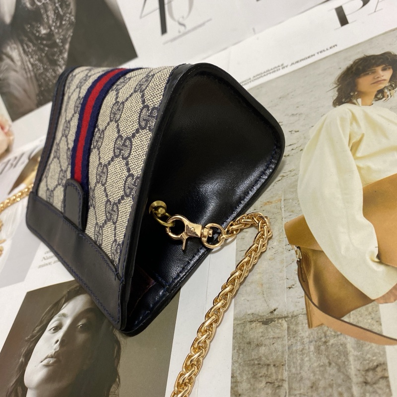 GUCCI經典手拿包腋下包鏈條包-10