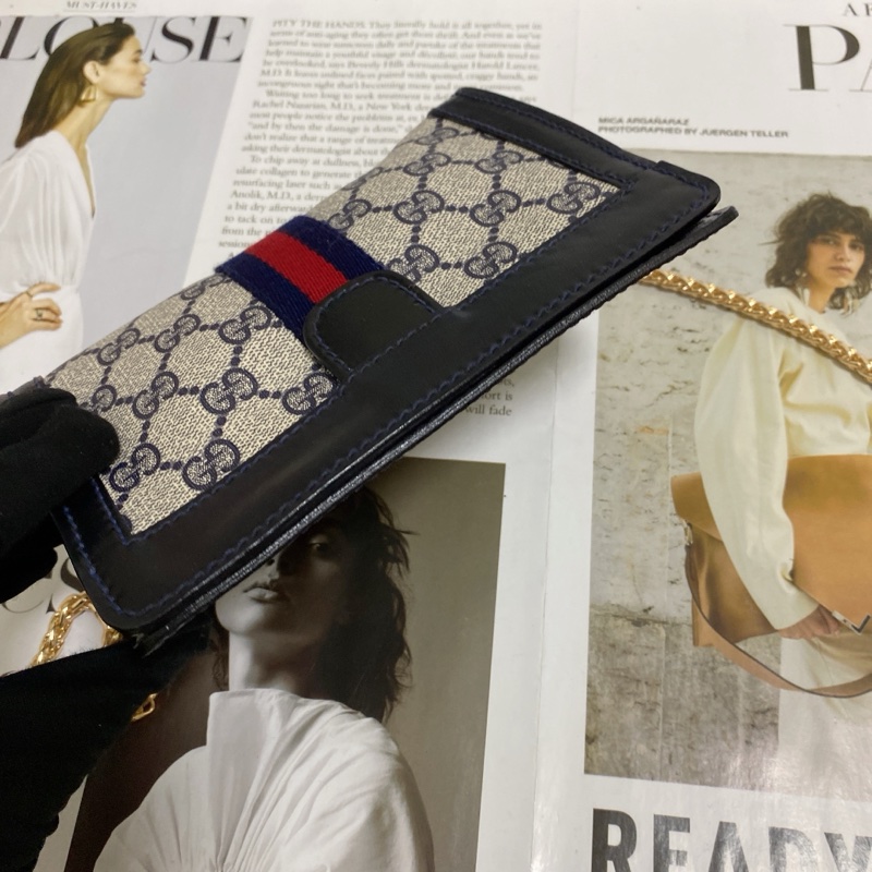 GUCCI經典手拿包腋下包鏈條包-11