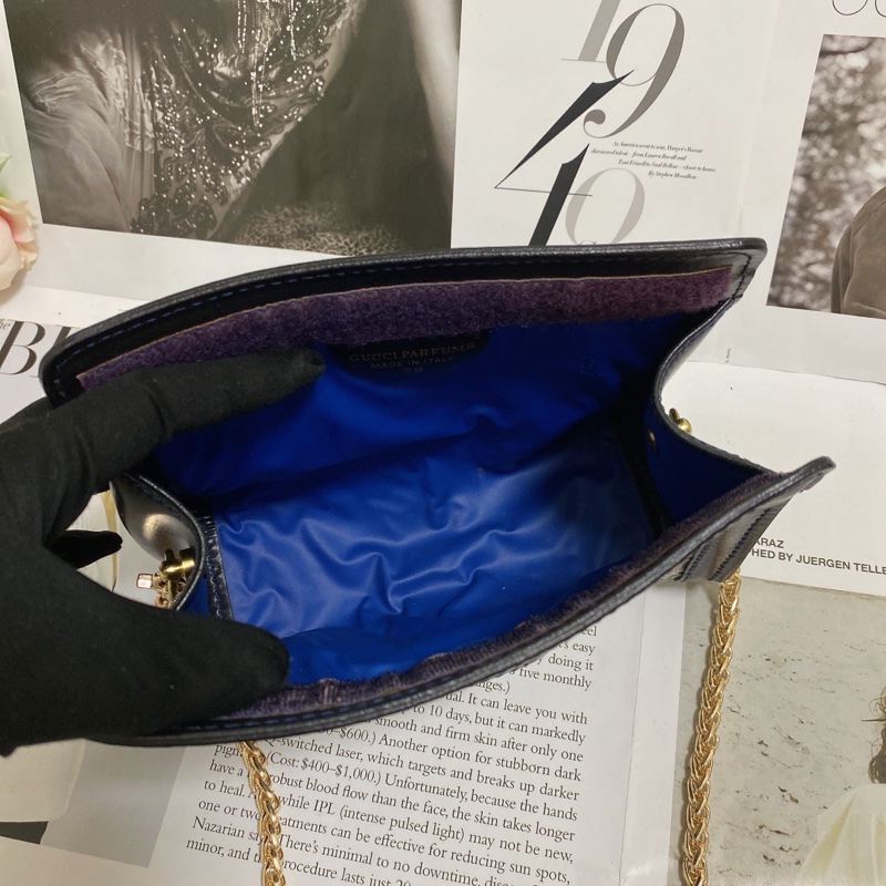 GUCCI經典手拿包腋下包鏈條包-15