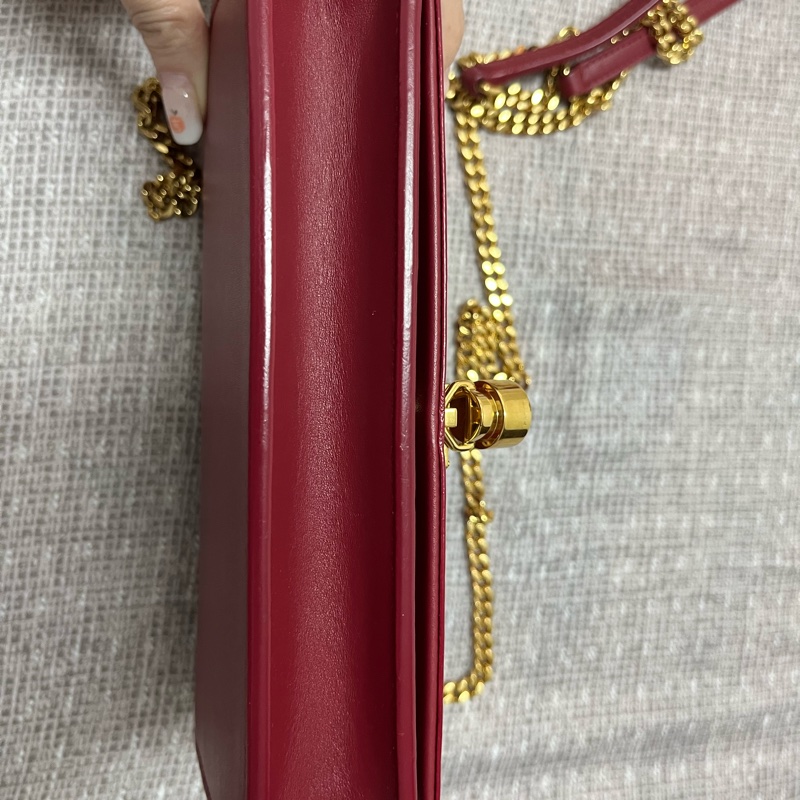 YSL 紅色流蘇WOC-11