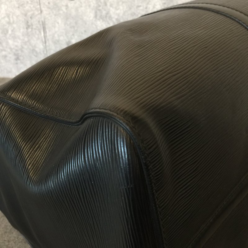 Louis Vuitton  黑色EPI皮 50公分Keepall手提行李袋 /旅行袋-7