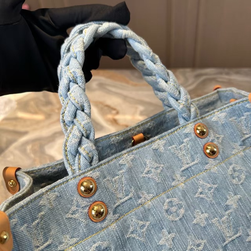 LV 牛仔包 單寧包Let Go-4