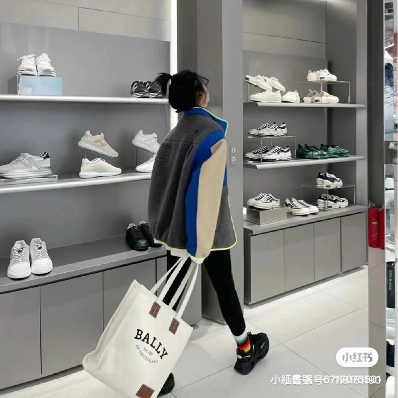 全新Bally crystalia logo-print tote bag-4