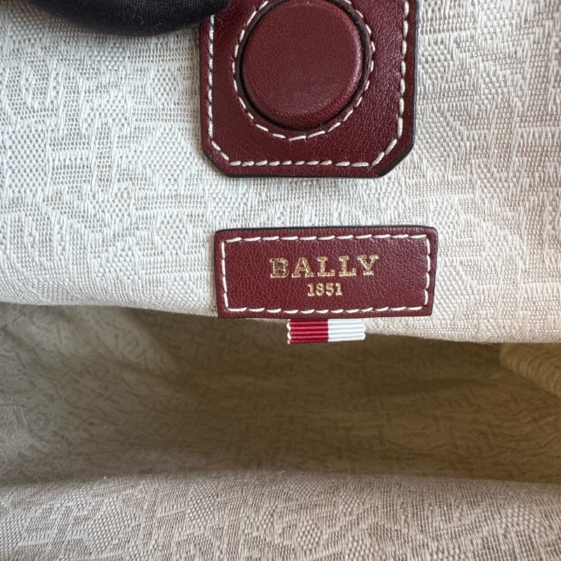 全新Bally crystalia logo-print tote bag-15
