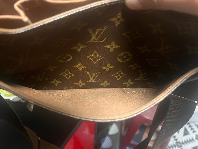 LV老花斜背包 郵差包 記者包-11