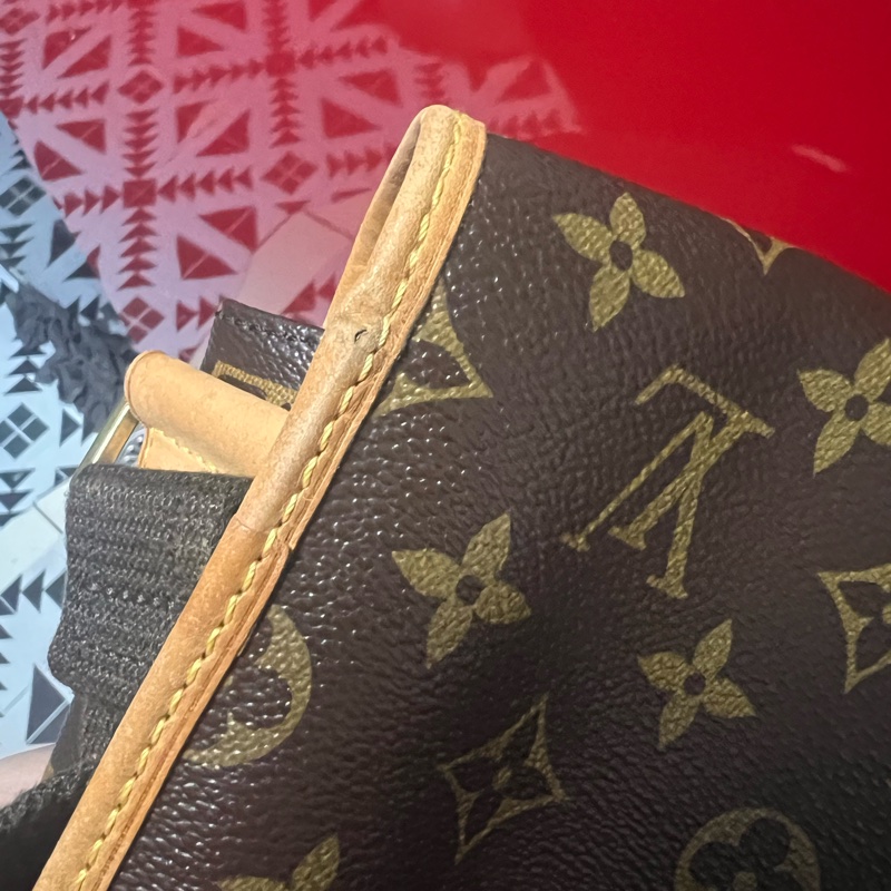 LV老花斜背包 郵差包 記者包-16