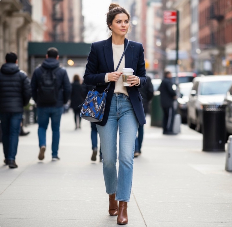 近全新-專櫃款Tory Burch印花布面mini 水桶-0