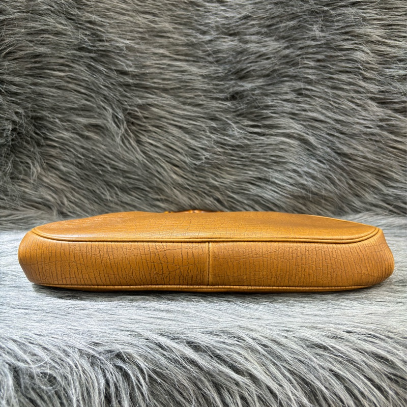 GUCCI 112534 經典 牛皮 全皮 竹節包 手提包 手挽包 貴婦包 貝殼包 骨董包-10