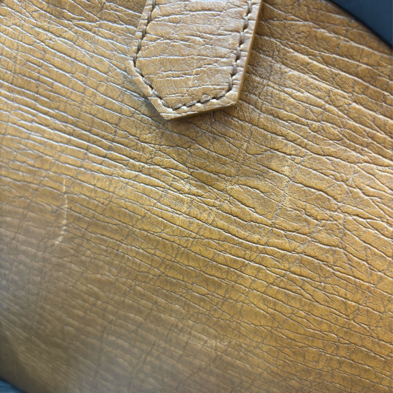 GUCCI 112534 經典 牛皮 全皮 竹節包 手提包 手挽包 貴婦包 貝殼包 骨董包-23